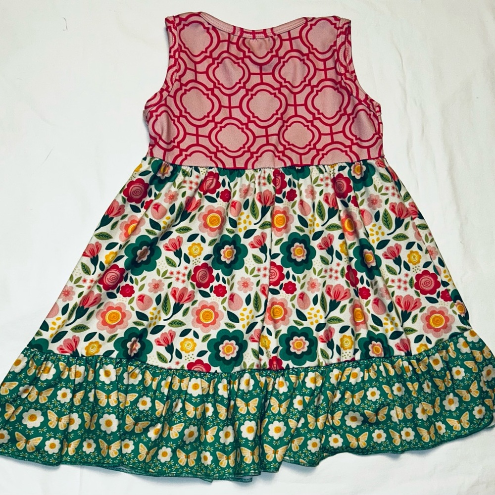 Boutique dress by Orange Poppy sz 12-18 months EUC smoke free home - Picture 4 of 4